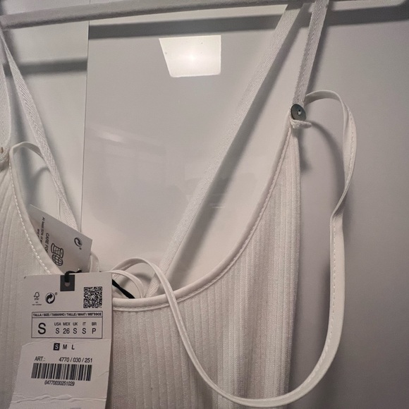 Zara white maxi dress size small - Picture 3 of 3